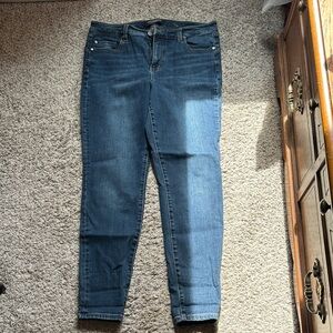 Liverpool Women's Dark Blue Stretch Skinny Jeans